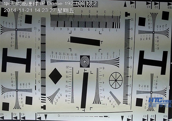CA88官网网络摄像机清晰度测试图
